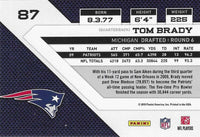 2010 Panini Threads Football Series 150 Card Basic Set with Brett Favre, Peyton Manning, Tom Brady and Aaron Rodgers Plus