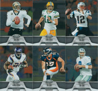 2011 Panini Certified Football Complete Mint Basic Set with Aaron Rodgers and Tom Brady Plus