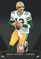 2011 Donruss ELITE Football Complete Mint Basic Set with Rodgers, Brady and Manning PLUS