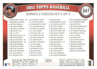 2011 Topps Baseball Series #2 Complete Mint Set Cards #331 to #660