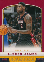 Miami Heat 2012 2013 Panini Team Set with Lebron James, Dwayne Wade, Ray Allen+