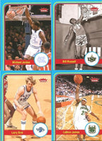 2012 2013 Fleer Retro Basketball Series Complete Mint Set with Michael Jordan and Lebron James PLUS