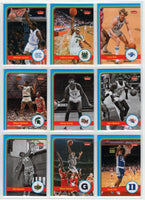 2012 2013 Fleer Retro Basketball Series Complete Mint Set with Michael Jordan and Lebron James PLUS