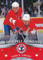 2012 2013 Upper Deck Team Canada National Hockey Card Day Complete Set with Wayne Gretzky and Mario Lemieux Plus