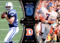 Andrew Luck 2012 Topps Paramount Pairs Series Mint Card #PA-LE with John Elway