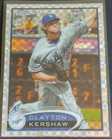 Clayton Kershaw 2012 Topps Chrome XFRACTOR Version Card #112
