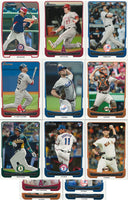 2012 Bowman Baseball Complete 330 Card Set with 1st Year Cards of Bryce Harper, Gerrit Cole and Xander Bogaerts Plus