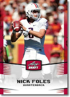 2012 Leaf Draft Football Series Complete Mint Set with Rookie Year Cards of Kirk Cousins, Nick Foles and Ryan Tannehill Plus