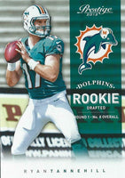 2012 Panini Prestige Football Series Complete Mint 290 Card Set with Rookies including Russell Wilson, Kirk Cousins, Andrew Luck and Ryan Tannehill PLUS