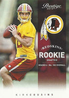 2012 Panini Prestige Football Series Complete Mint 290 Card Set with Rookies including Russell Wilson, Kirk Cousins, Andrew Luck and Ryan Tannehill PLUS