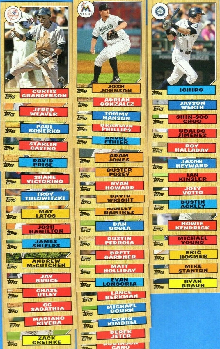 2012 Topps 1987 Topps Minis, Baseball Cards Wiki