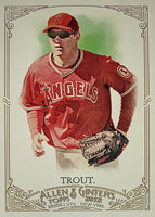 2012 Topps Allen and Ginter Complete Mint 350 Card Set with Bryce Harper and Mike Trout Rookies, Michael Phelps, Ruth, Mantle, Federer+