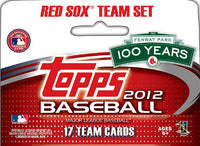 Boston Red Sox 2012 Topps Factory Sealed 17 Card Team Set
