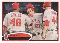 2012 Topps Baseball Series Two 330 Card Set with First Regular Mike Trout Card 446