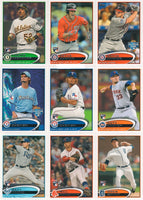 2012 Topps Traded Baseball Updates and Highlights Series Set with Bryce Harper Rookie Card