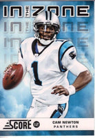 2012 Score In The Zone Complete Mint Insert Set with Newton, Peterson, Gronkowski+