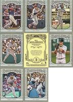 Boston Red Sox 2013 Topps Gypsy Queen 12 Card Team Set Featuring David Ortiz and Wade Boggs Plus