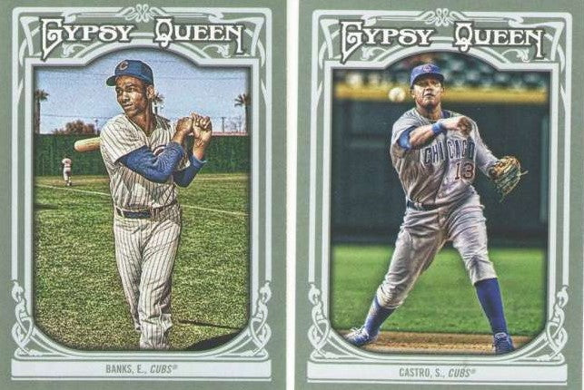 2013 TOPPS GYPSY QUEEN ANDRE DAWSON CHICAGO CUBS #8