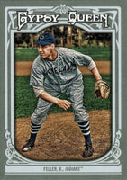 Cleveland Indians 2013 Topps GYPSY QUEEN Team Set with Carlos Santana and Bob Feller Plus