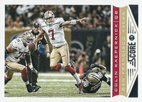 San Francisco 49ers Score Factory Sealed 3 Team Set Gift Lot 2013 2014 and 2015 with Colin Kaepernick, Frank Gore and Vernon Davis Plus
