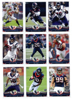 Houston Texans 2013 Topps Team Set with 2 different JJ Watt cards, DeAndre Hopkins Rookie #155 Plus