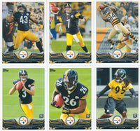 Pittsburgh Steelers 2013 Topps Complete 11 Card Team Set with Ben Roethlisberger Plus