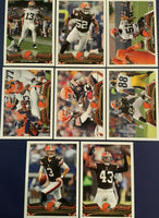 Cleveland Browns 2013 Topps Complete Team Set with Joe Haden and Josh Gordon Plus