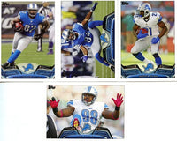 Detroit Lions 2013 Topps Team Set with Darius Slay Rookie Card Plus Matthew Stafford and Calvin Johnson