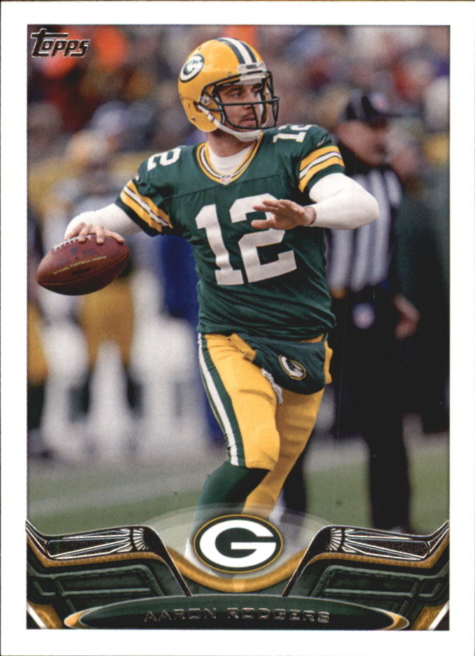 Green Bay Packers 2013 Topps Complete 13 Card Team Set with Aaron Rodg