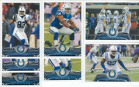 Indianapolis Colts 2013 Topps Team Set with Andrew Luck and Reggie Wayne Plus