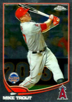 2013 Topps Chrome Traded Baseball Series Mint 55 Card Set Loaded with Rookies including Christian Yelich and Gerrit Cole Plus