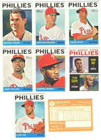 Philadelphia Phillies 2013 Topps HERITAGE Team Set with Chase Utley Plus