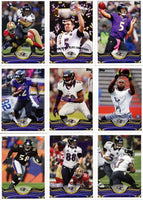 Baltimore Ravens 2013 Topps Team Set with Joe Flacco and Terrell Suggs Plus