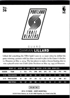 Portland Trail Blazers 2014 2015 Hoops Factory Sealed Team Set with 3rd Year Damian Lillard Card Plus