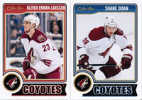 Arizona Coyotes 2014 2015 O Pee Chee Factory Sealed Team Set