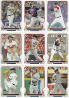 Boston Red Sox 2014 Bowman 11 Card Team Set Featuring Xander Bogaerts Rookie Card Plus