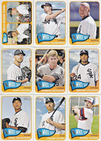 Chicago White Sox 2014 Topps HERITAGE Team Set with Gordon Beckham and Robin Ventura Plus