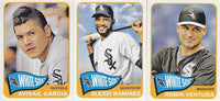 Chicago White Sox 2014 Topps HERITAGE Team Set with Gordon Beckham and Robin Ventura Plus