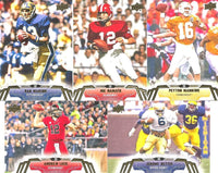 2014 Upper Deck Football Series Complete Full 150 Card Set with Rookies, Stars and Hall of Famers in College Uniforms