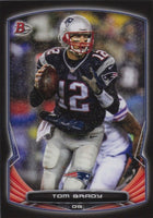 2014 Bowman Football BLACK BORDER PARALLEL Version Series Complete Mint Set with Rookies and Stars including Odell Beckham Jr and Tom Brady Plus