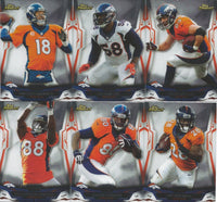 2014 Topps Finest Football Series Complete Mint Set with Rookies and Stars