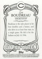 Cleveland Indians 2014 Topps GYPSY QUEEN Team Set with Carlos Santana, Larry Doby and Bob Feller Plus