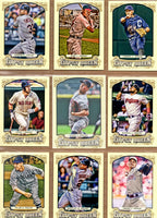 Cleveland Indians 2014 Topps GYPSY QUEEN Team Set with Carlos Santana, Larry Doby and Bob Feller Plus