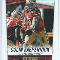 San Francisco 49ers Score Factory Sealed 3 Team Set Gift Lot 2013 2014 and 2015 with Colin Kaepernick, Frank Gore and Vernon Davis Plus