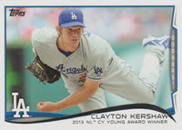 Los Angeles Dodgers 2014 Topps Complete Series 1, 2 and Update Regular Issue 37 card Team Set