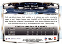 Los Angeles Rams 2014 Topps Team Set with Aaron Donald Rookie Card #424