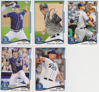 San Diego Padres 2014 Topps Complete 21 Card Team Set with Huston Street Plus