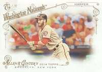 Washington Nationals 2014 Topps Allen Ginter Team Set with Bryce Harper and Tim Raines Plus