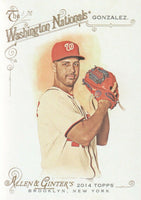 Washington Nationals 2014 Topps Allen Ginter Team Set with Bryce Harper and Tim Raines Plus