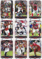 Atlanta Falcons 2014 Topps Team Set with Matt Ryan and Julio Jones Plus